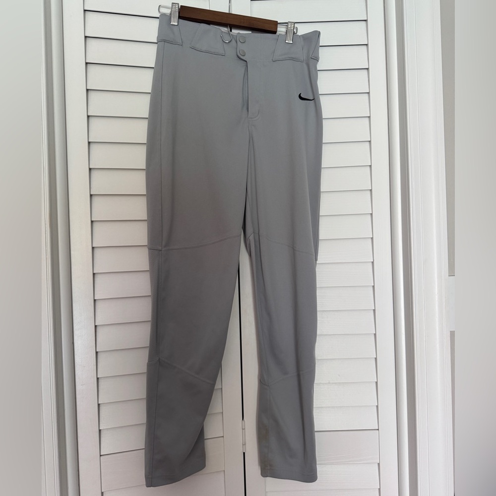 Nike Men's Gray Baseball Pants